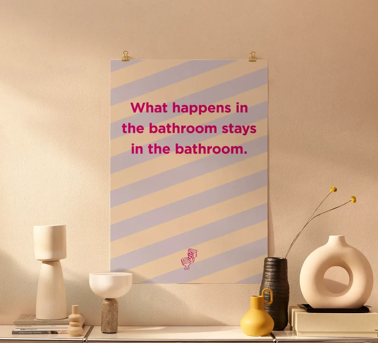 Bathroom poster de Art Fart