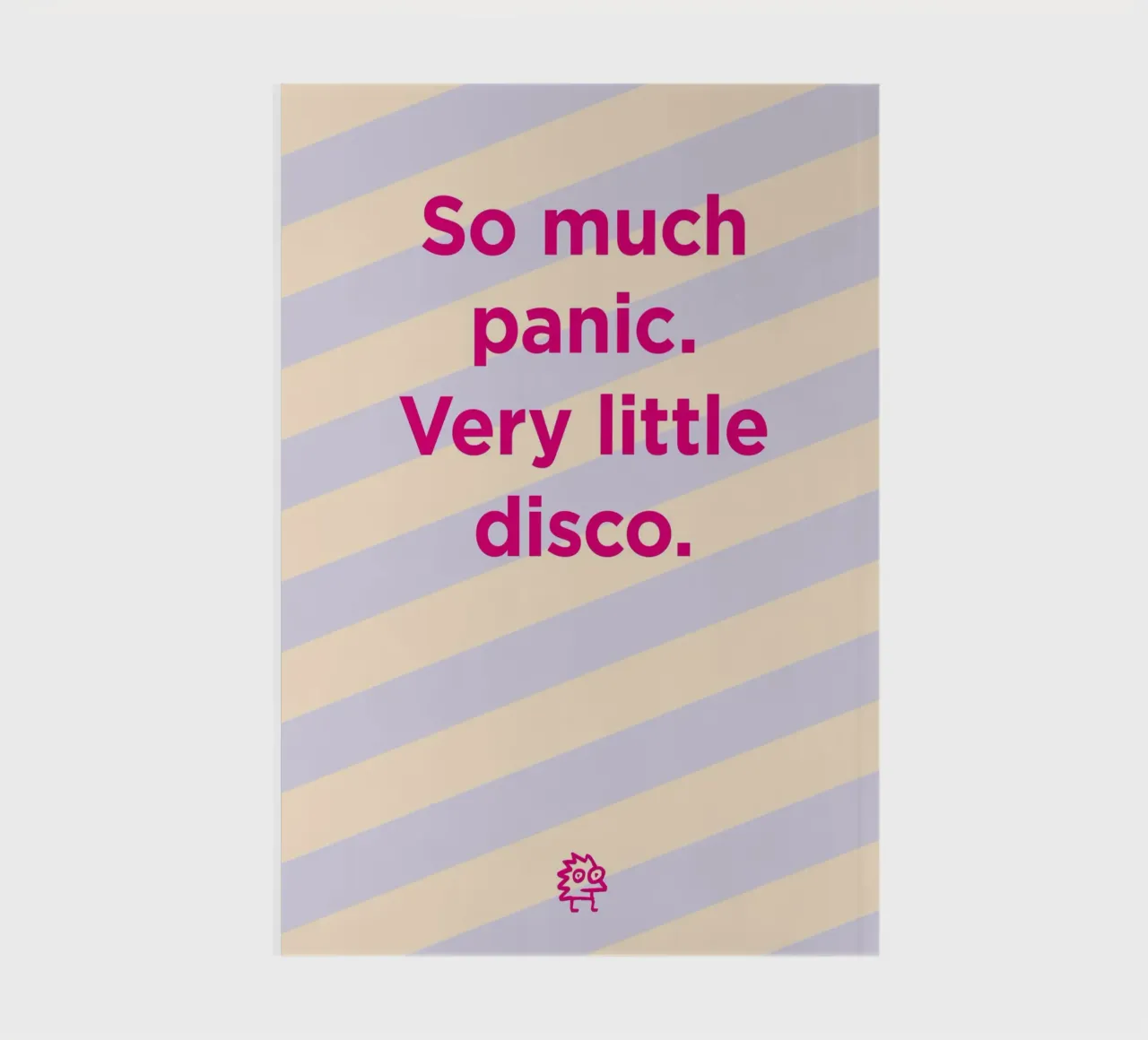 Panic, Disco notebook by Art Fart