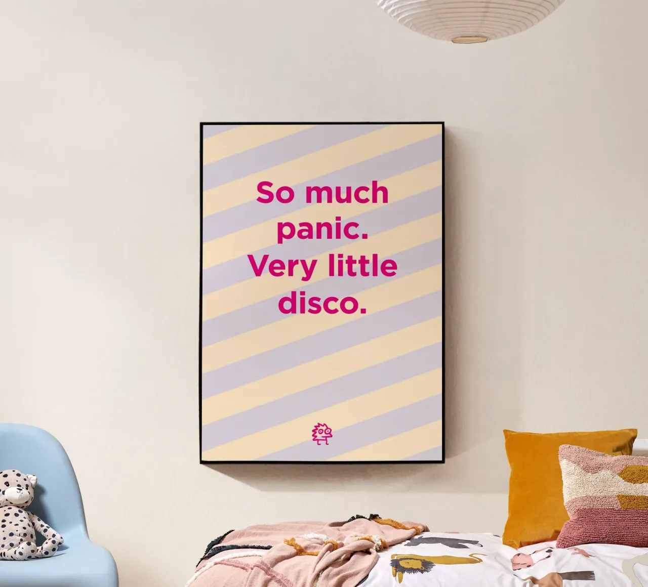 Panic, Disco plexiglass da Art Fart