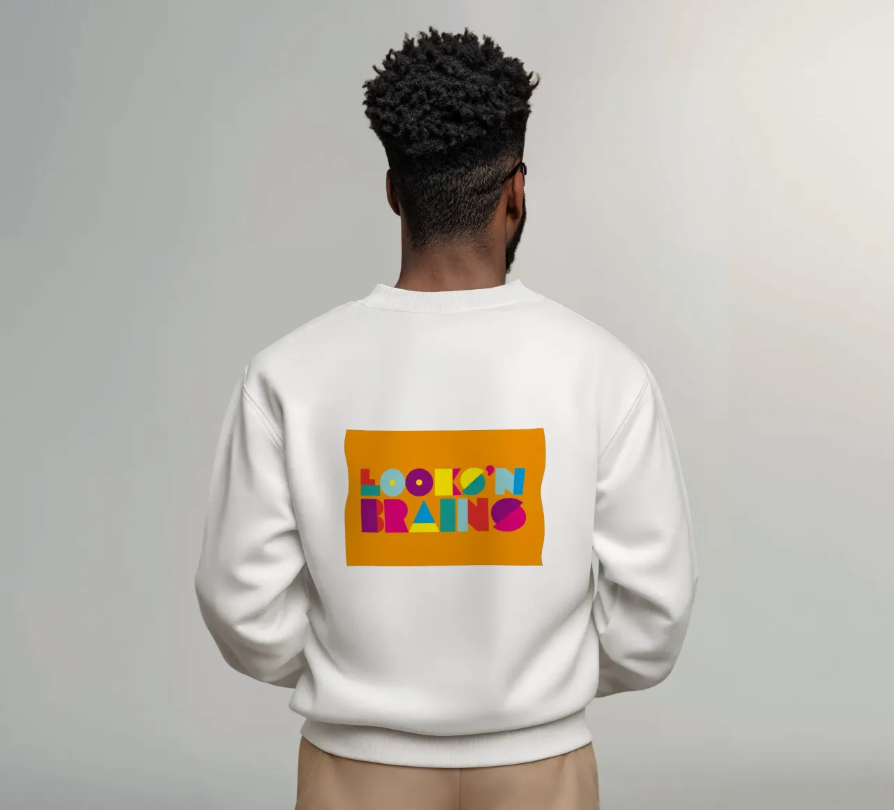 Looks ’n Brains 01 felpa da Art Fart