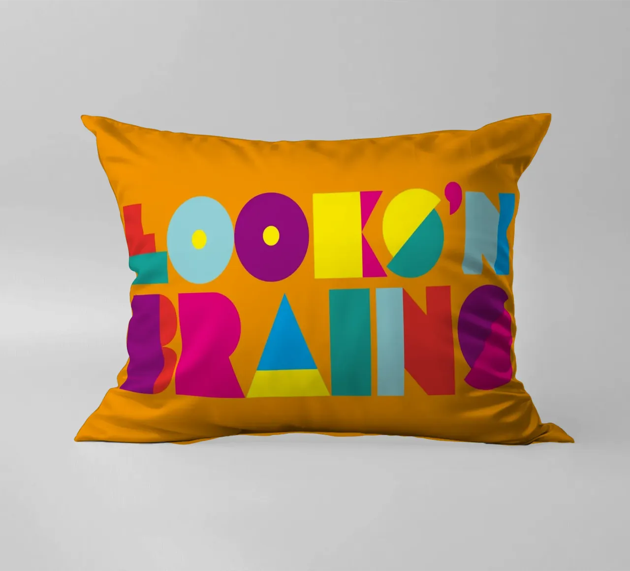 Looks ’n Brains 01 cuscino da Art Fart