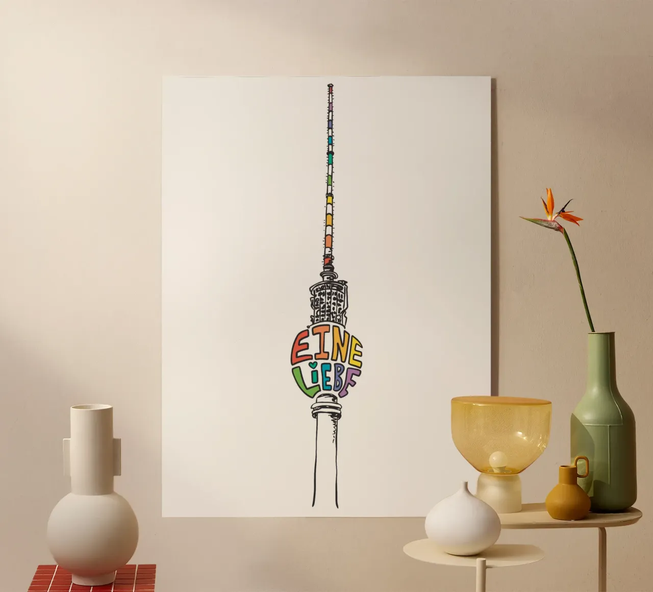 Eine Liebe plexiglass da KP Design