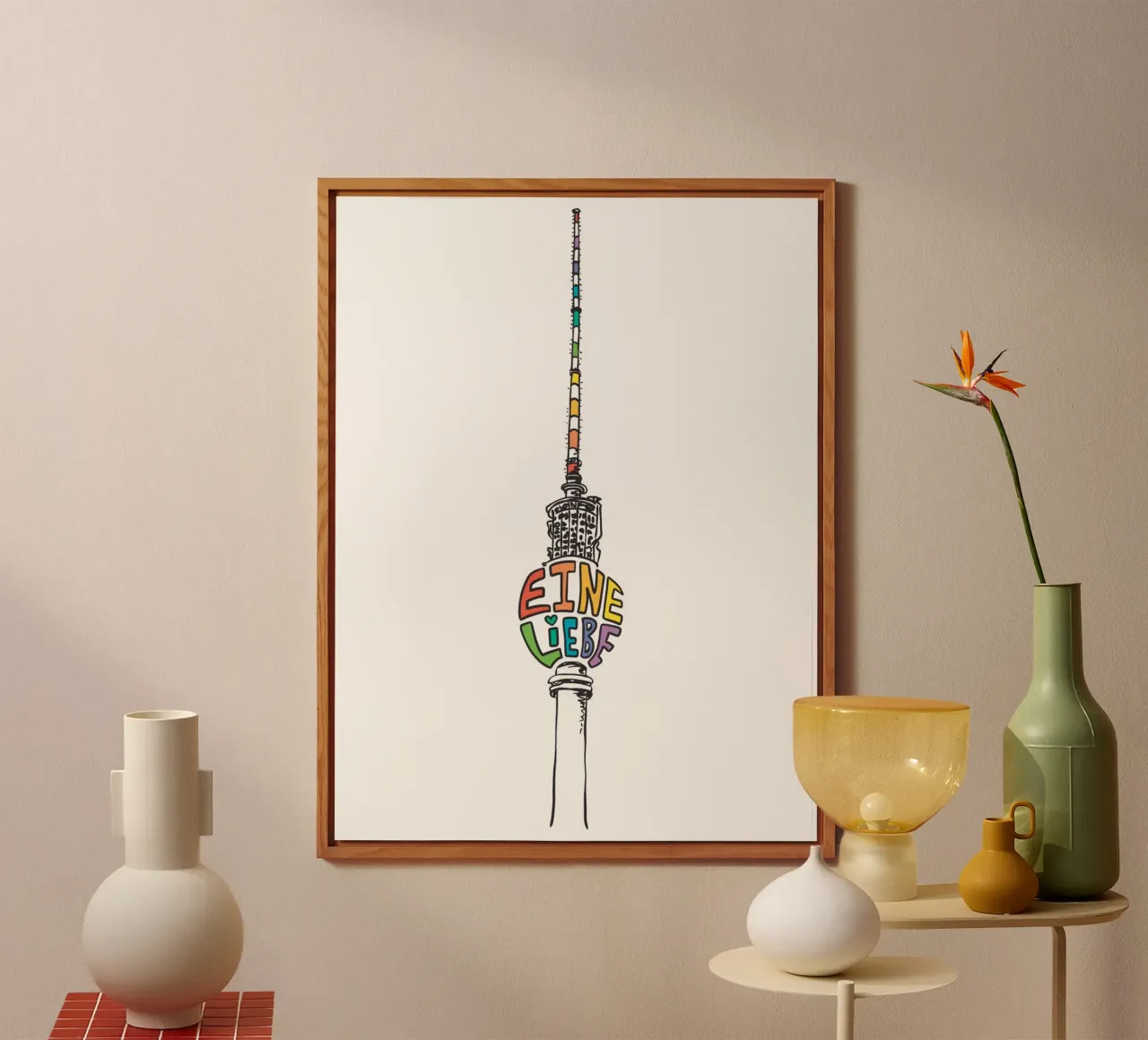 Eine Liebe alluminio dibond da KP Design
