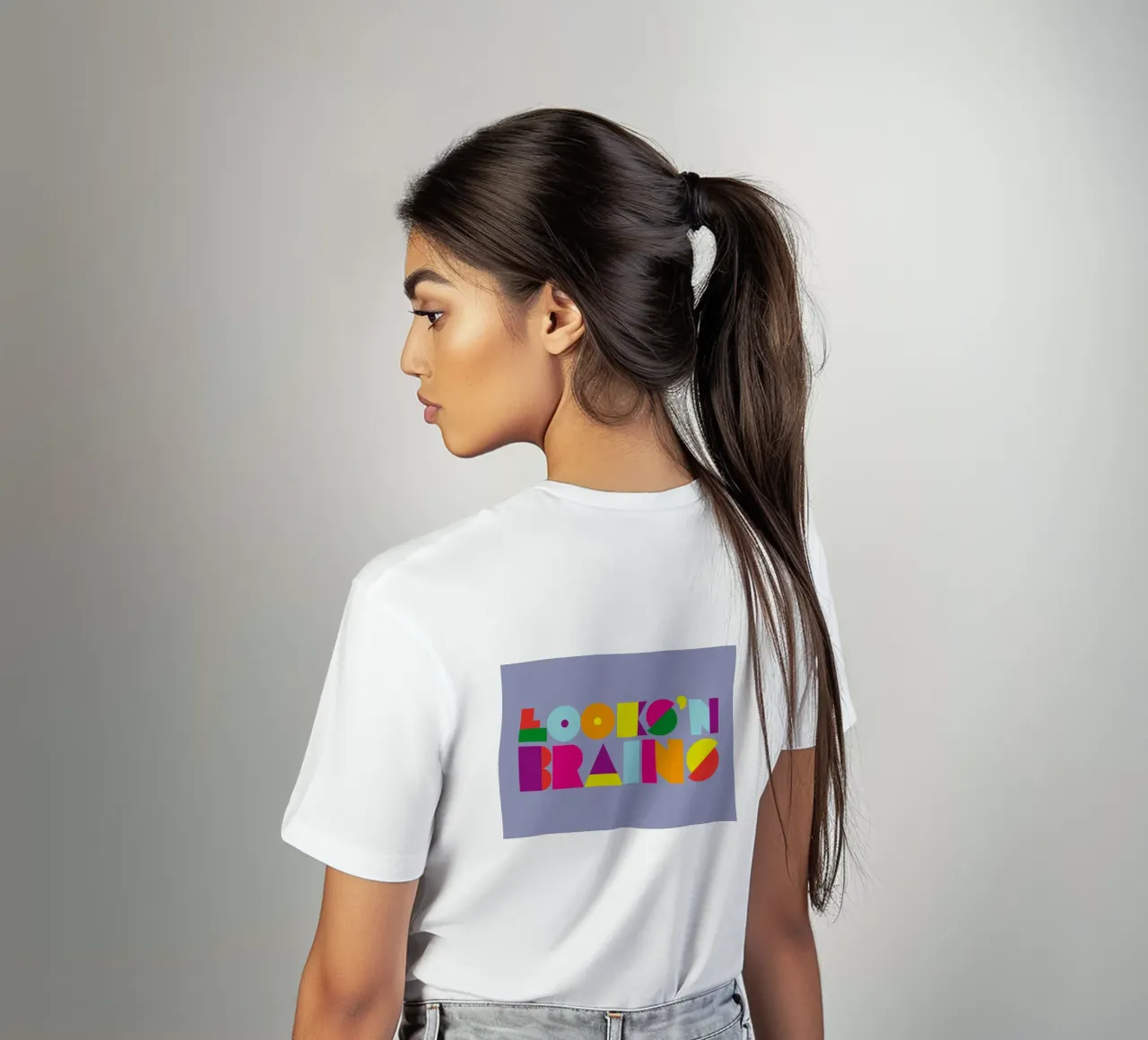 Looks ’n Brains 02 t-shirt da Art Fart