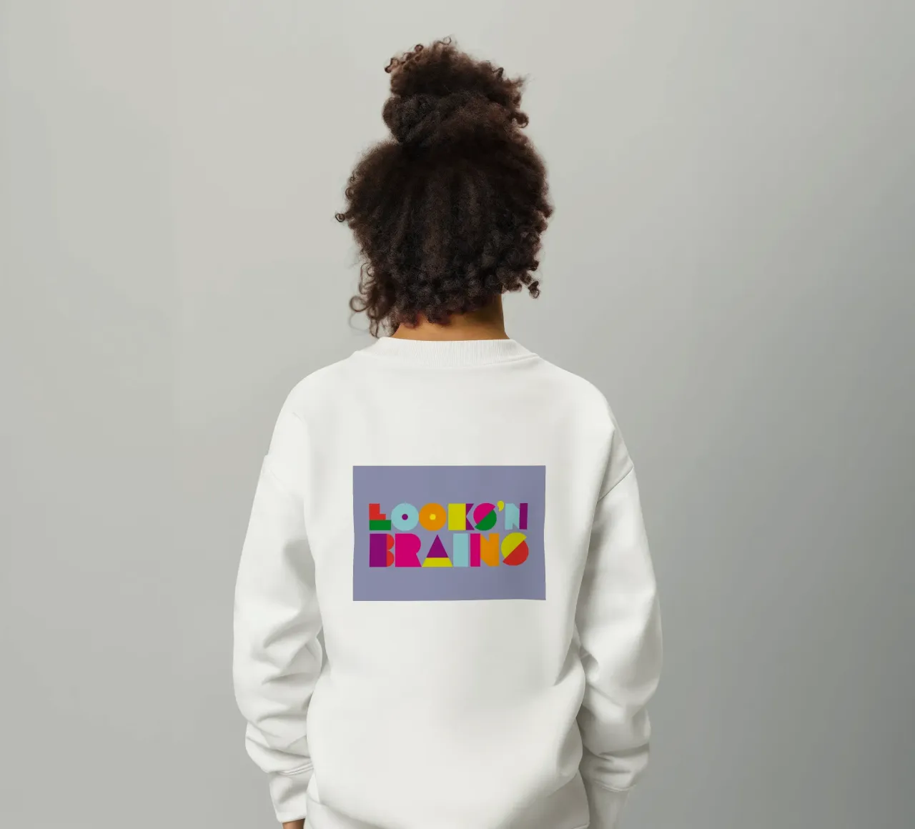 Looks ’n Brains 02 felpa bambino da Art Fart