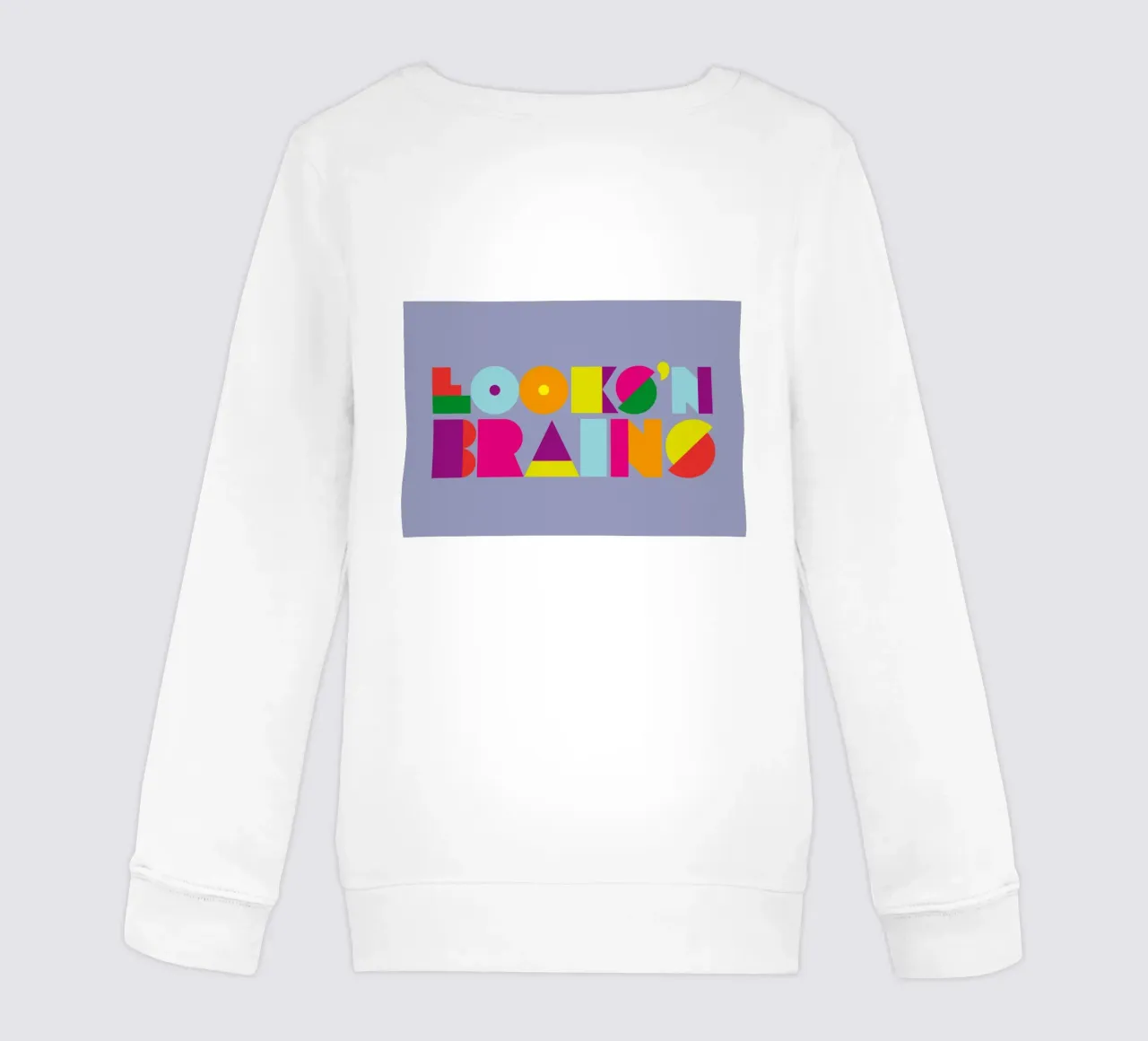 Looks ’n Brains 02 felpa bambino da Art Fart