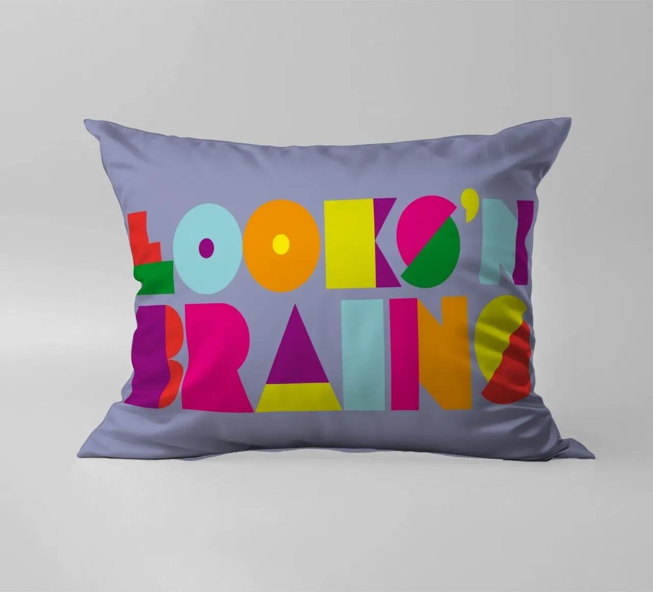 Looks ’n Brains 02 cuscino da Art Fart