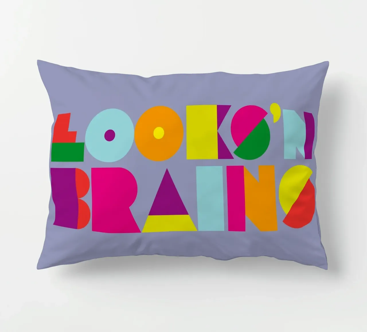 Looks ’n Brains 02 cuscino da Art Fart