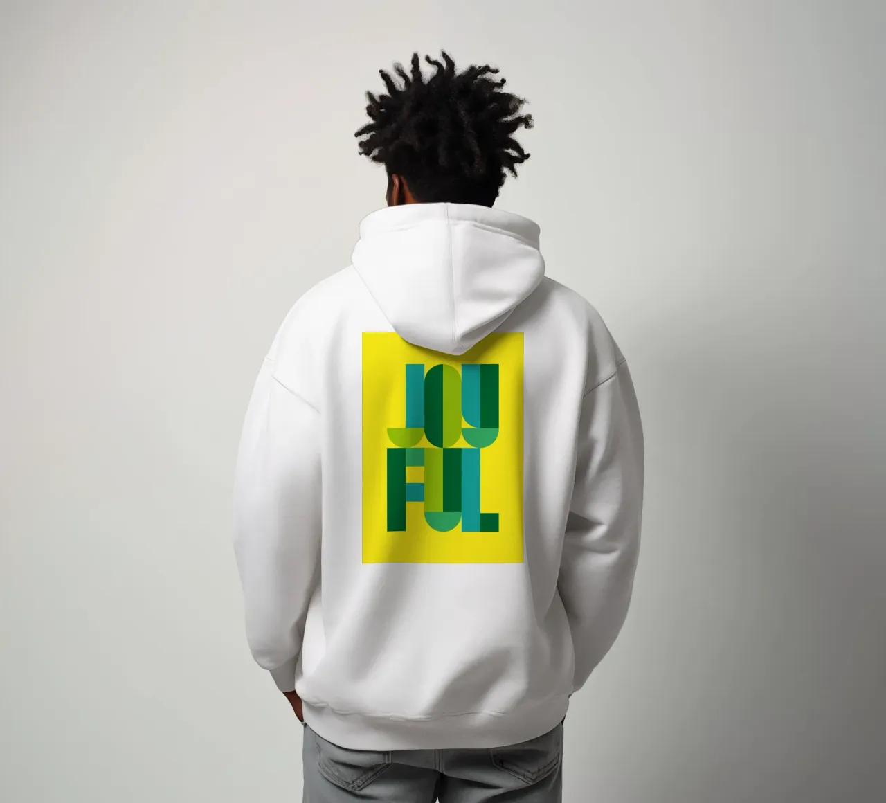 Joyful 01 Hoodie von Art Fart