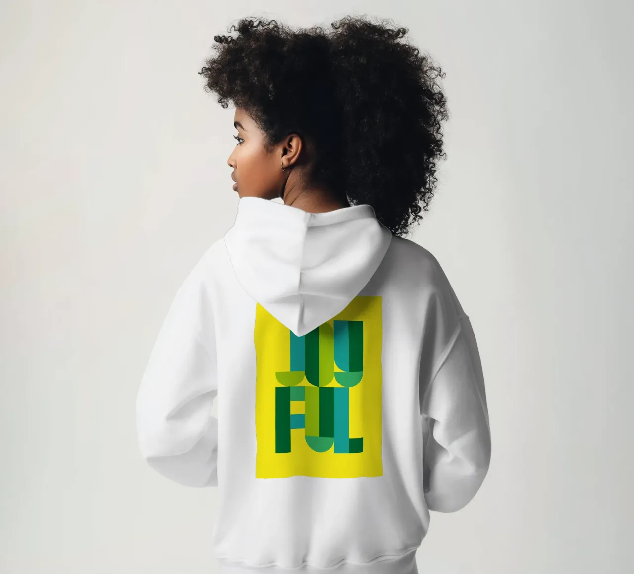 Joyful 01 Hoodie von Art Fart