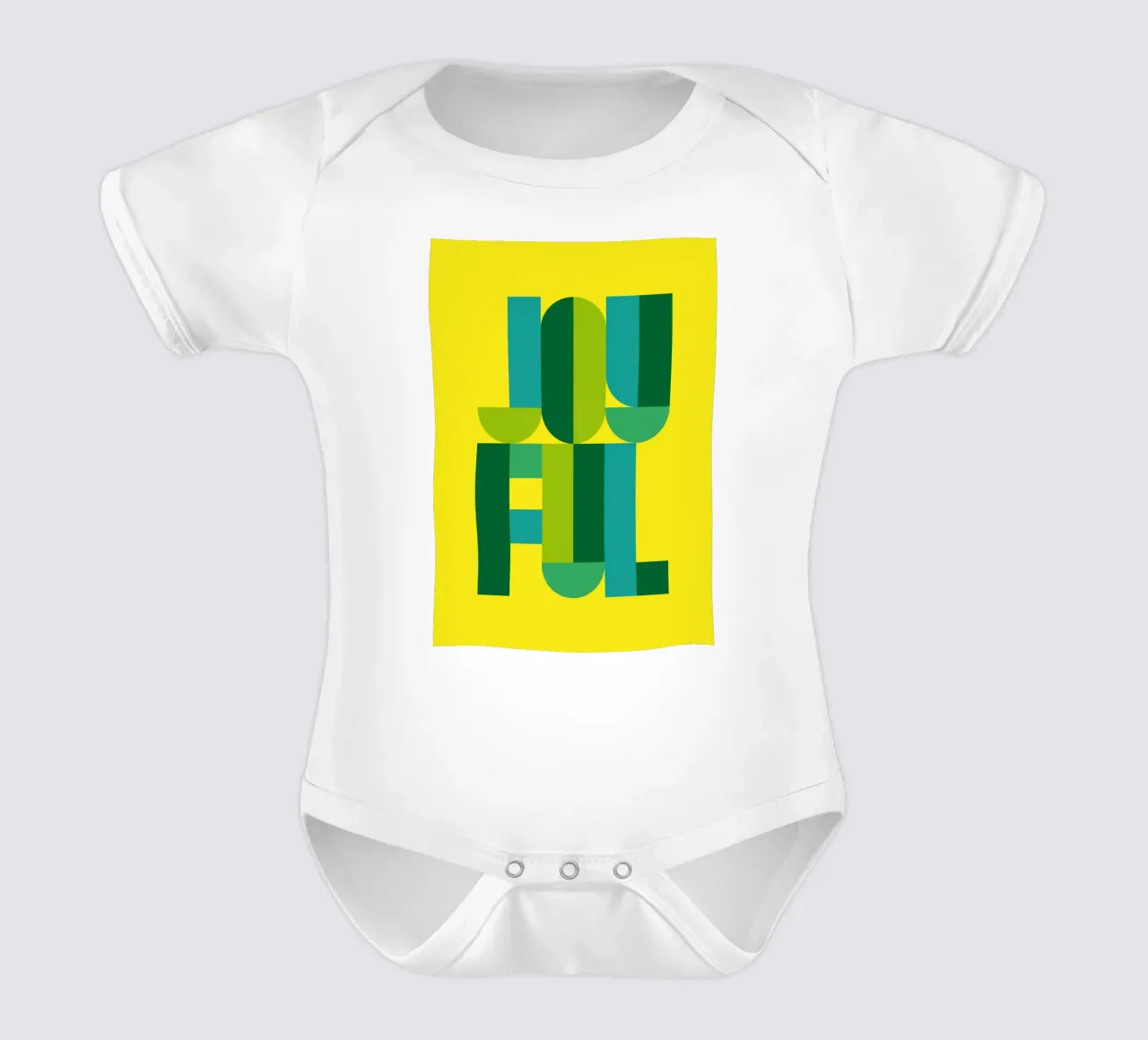 Joyful 01 body neonato maniche corte da Art Fart