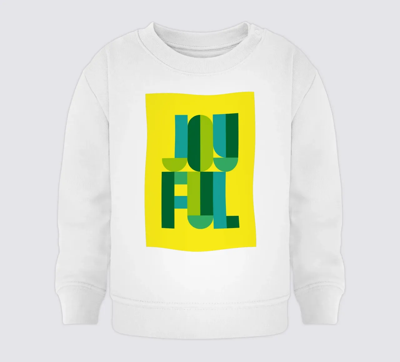 Joyful 01 felpa neonato da Art Fart