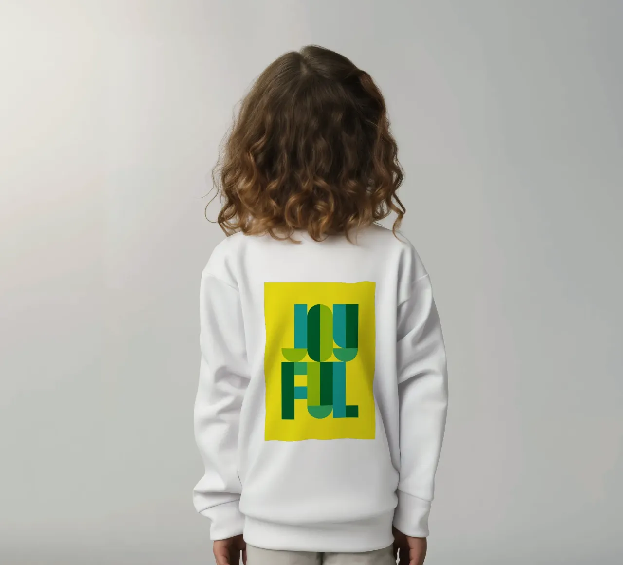 Joyful 01 felpa bambino da Art Fart
