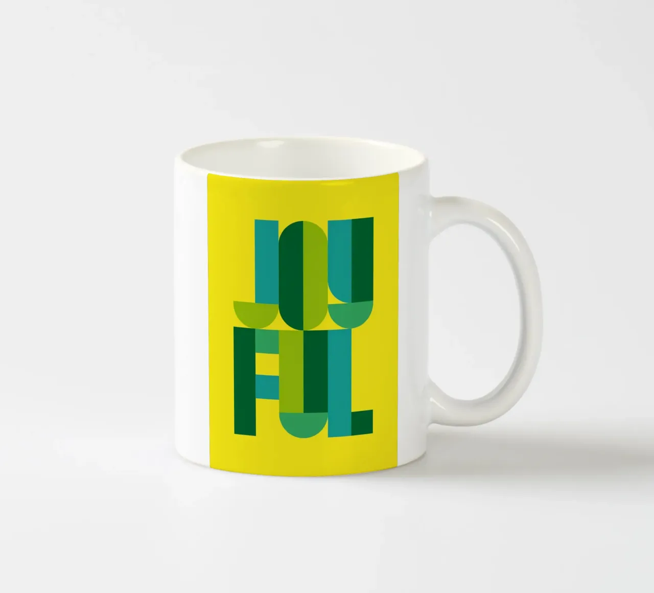 Joyful 01 tazza in ceramica da Art Fart