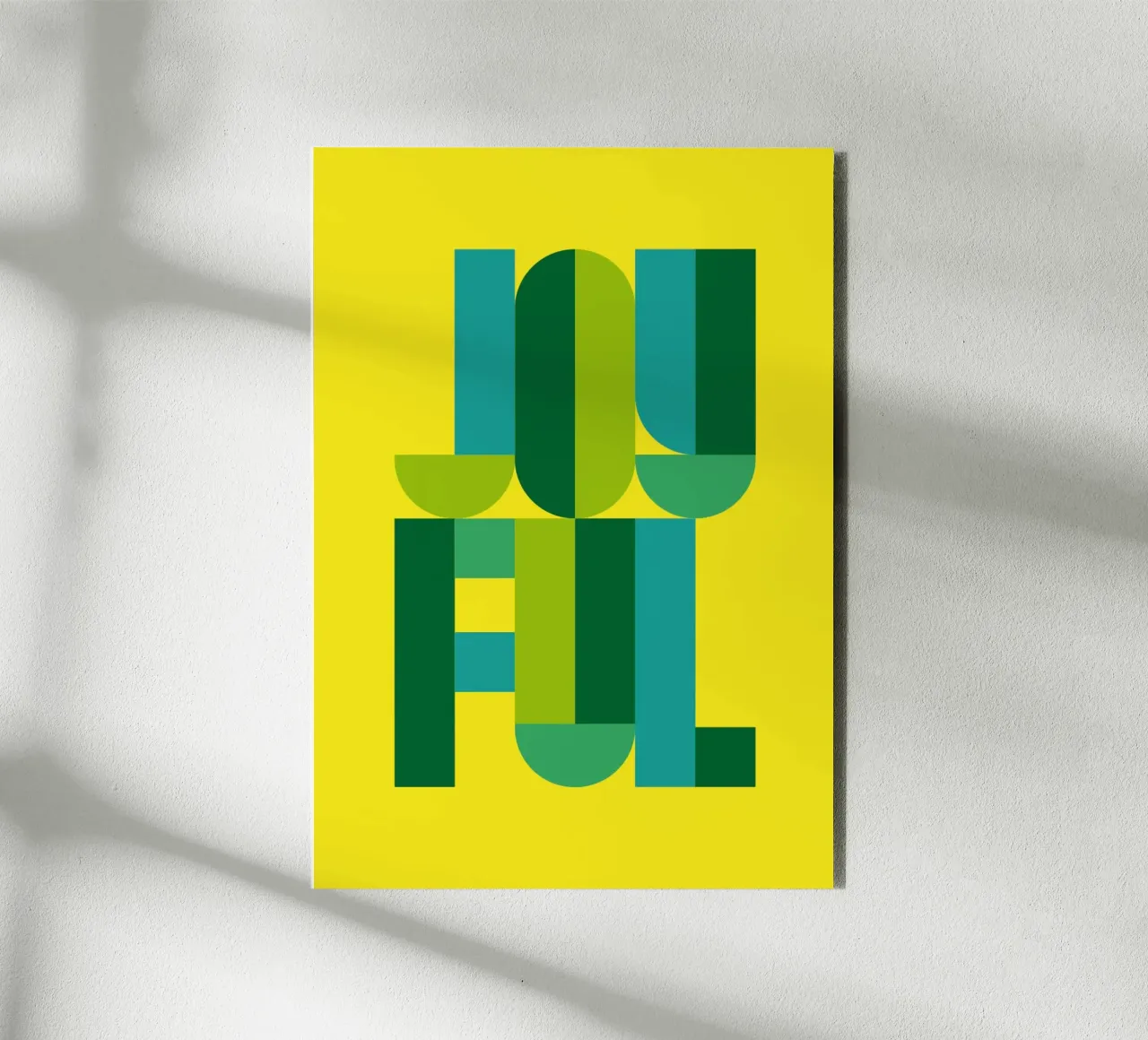 Joyful 01 alluminio dibond da Art Fart