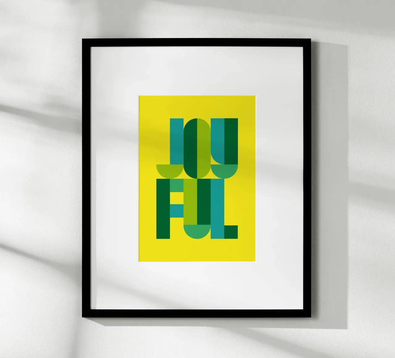 Joyful 01 poster da Art Fart