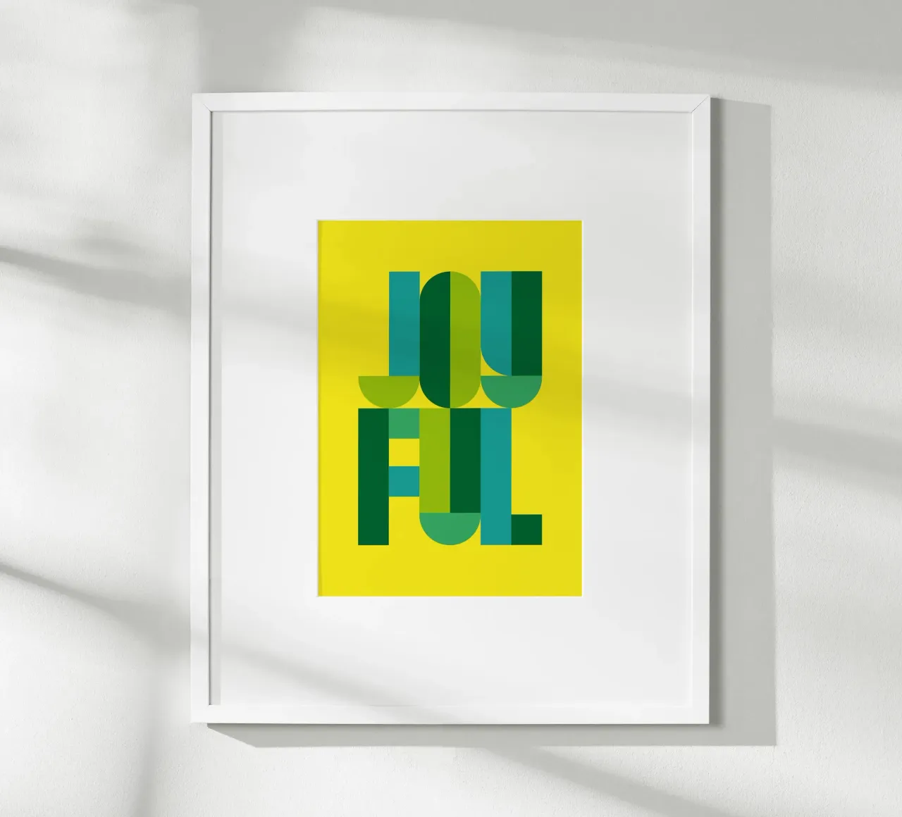 Joyful 01 poster da Art Fart