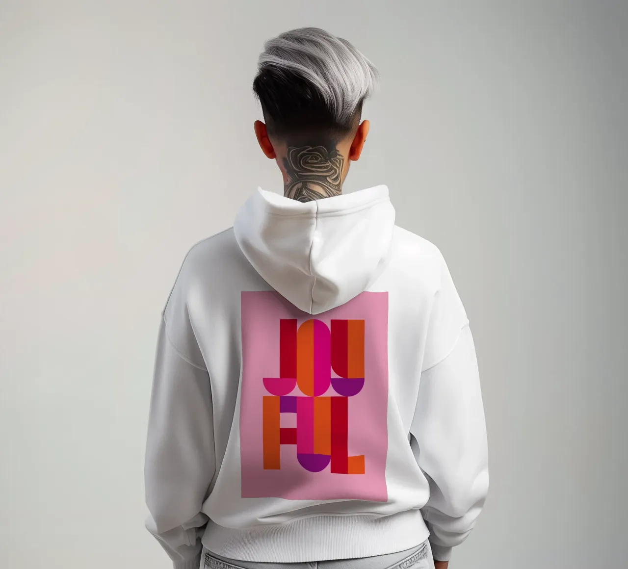 Joyful 02 sudadera con capucha de Art Fart