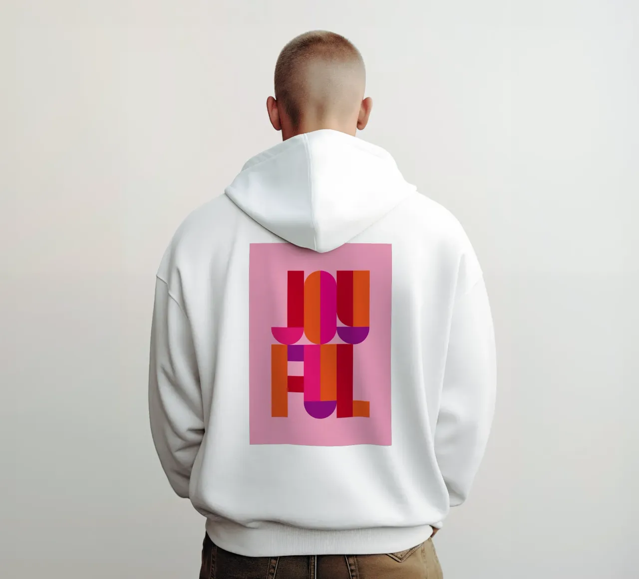 Joyful 02 sudadera con capucha de Art Fart