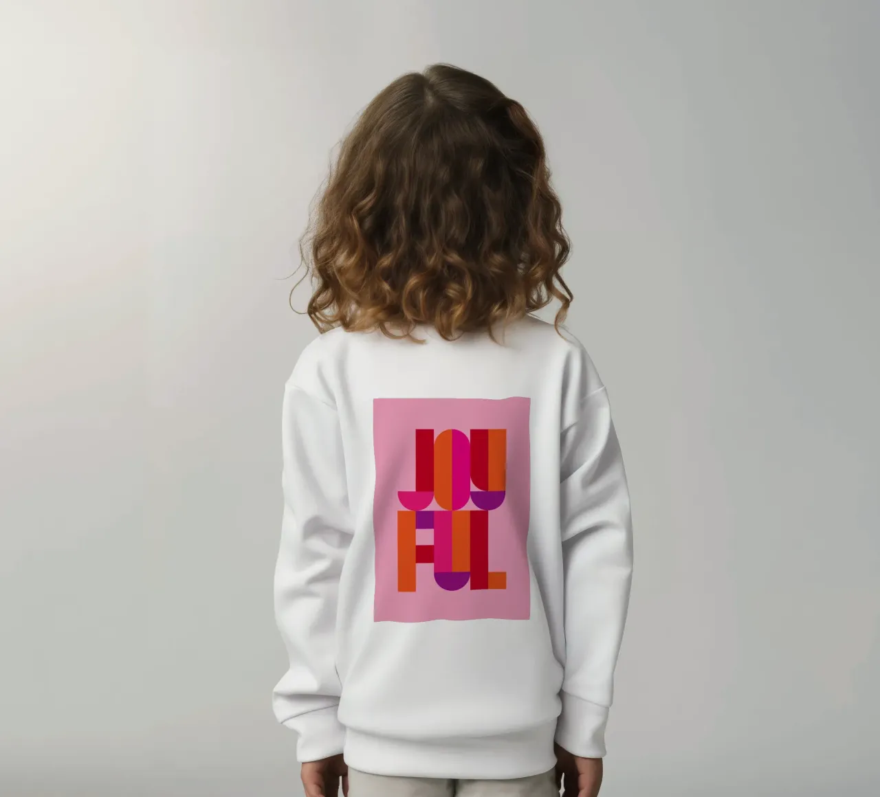 Joyful 02 felpa bambino da Art Fart