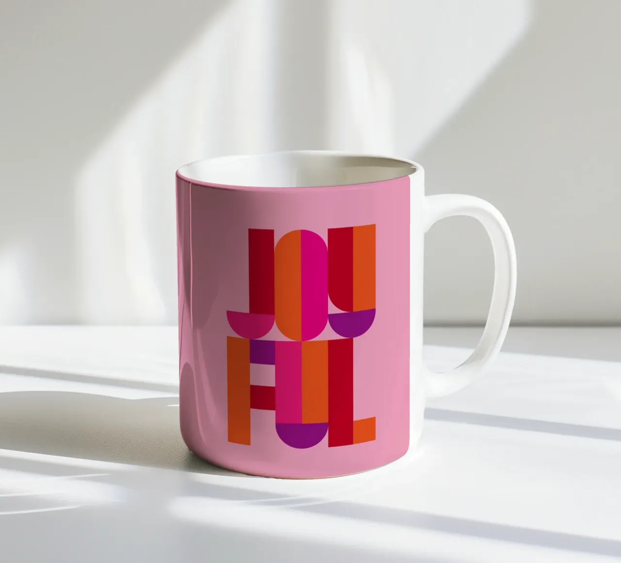 Joyful 02 tazza in ceramica da Art Fart