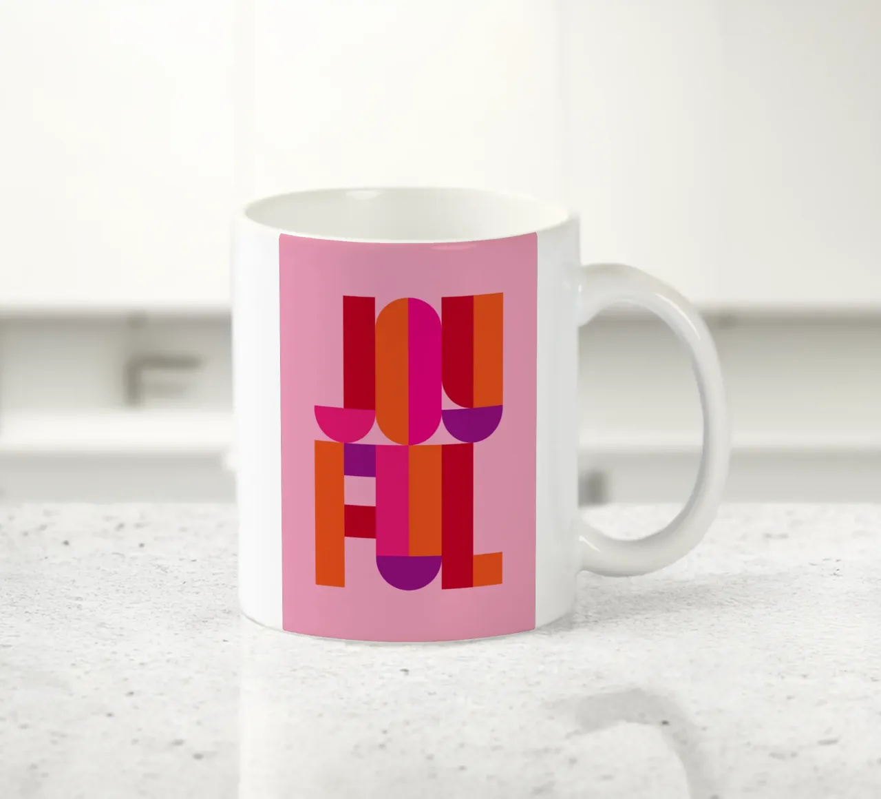 Joyful 02 tazza in ceramica da Art Fart