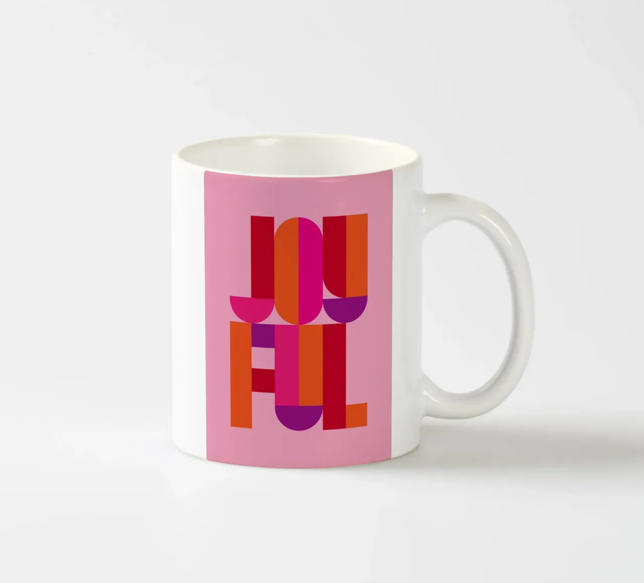 Joyful 02 tazza in ceramica da Art Fart