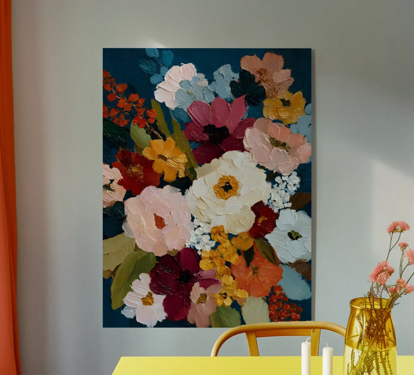 Golden Petals plexiglass da Gypsy Galleria