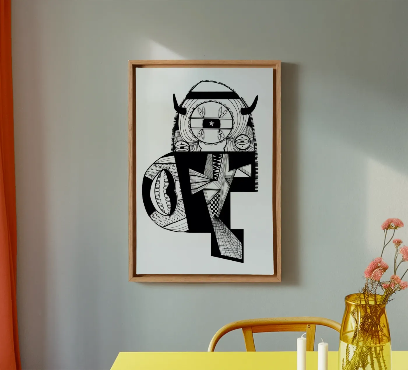 monsterfish tela da Studio Teer