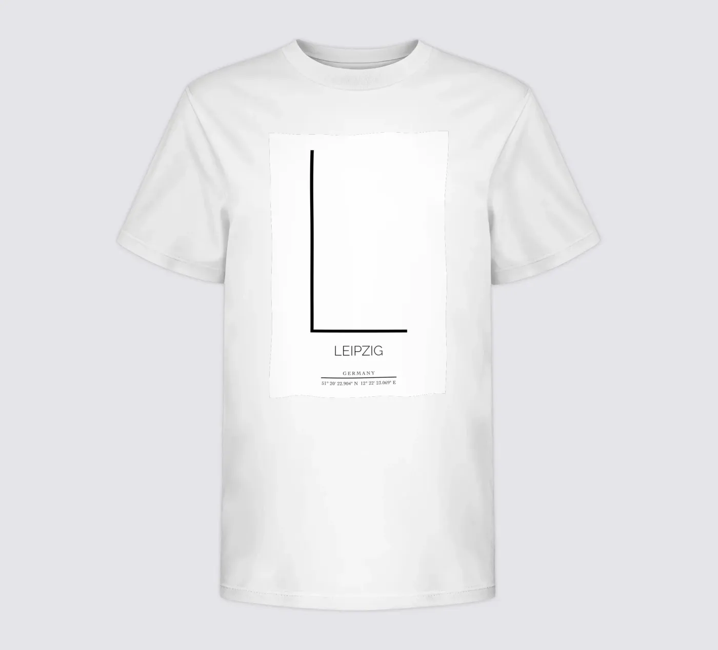 LEIPZIG - white t-shirt bambini da CityLights