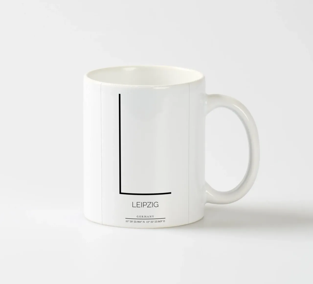 LEIPZIG -  white tazza in ceramica da CityLights