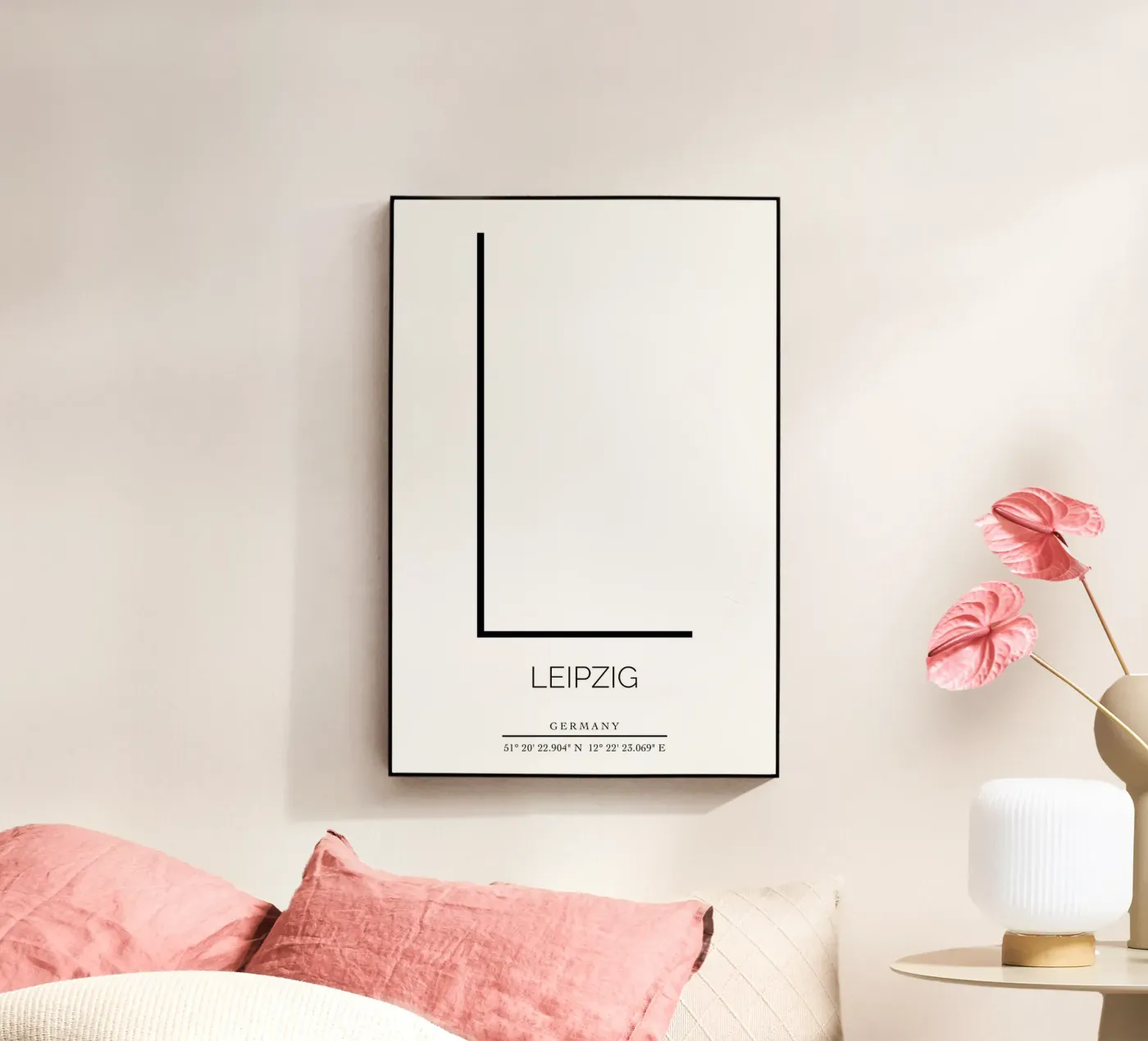 LEIPZIG - white acrylic glass by CityLights