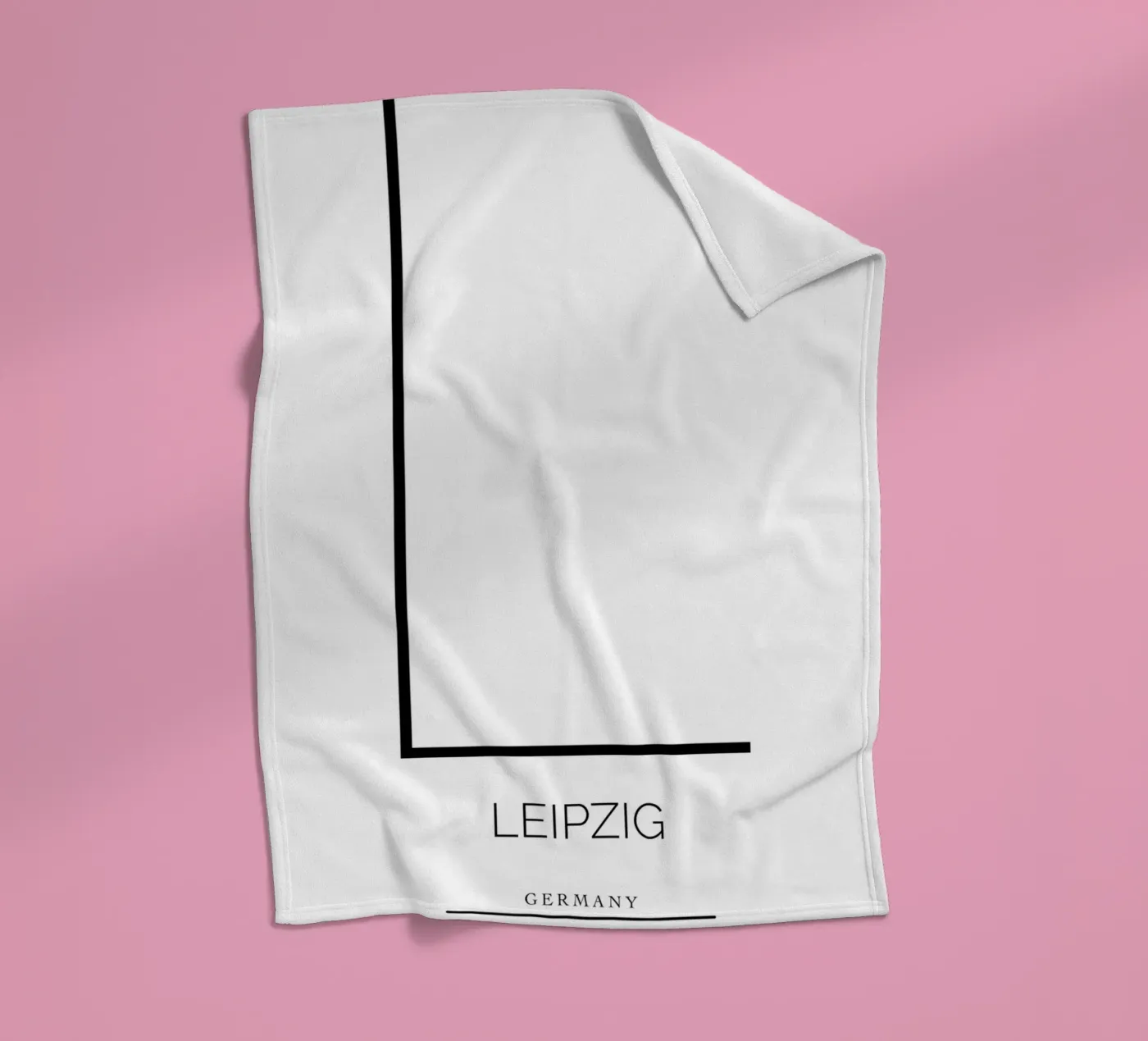 LEIPZIG -  white fleecedeken van CityLights