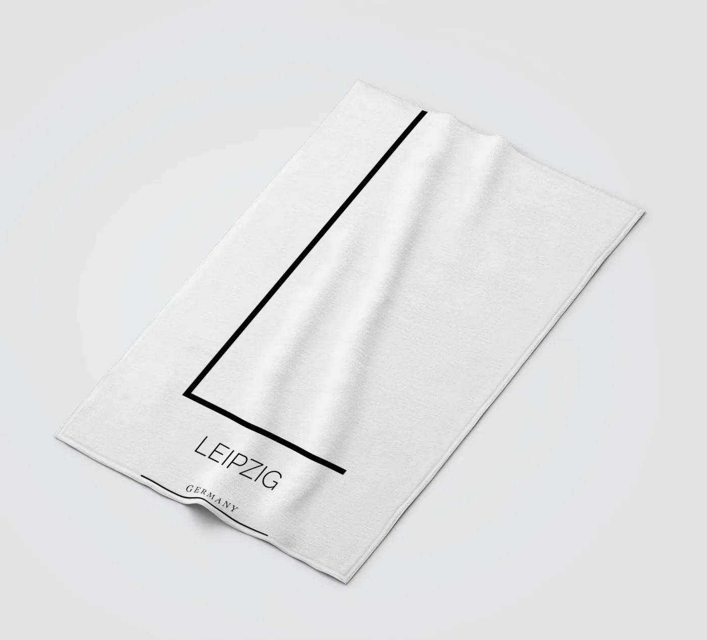 LEIPZIG - white fleecedeken van CityLights