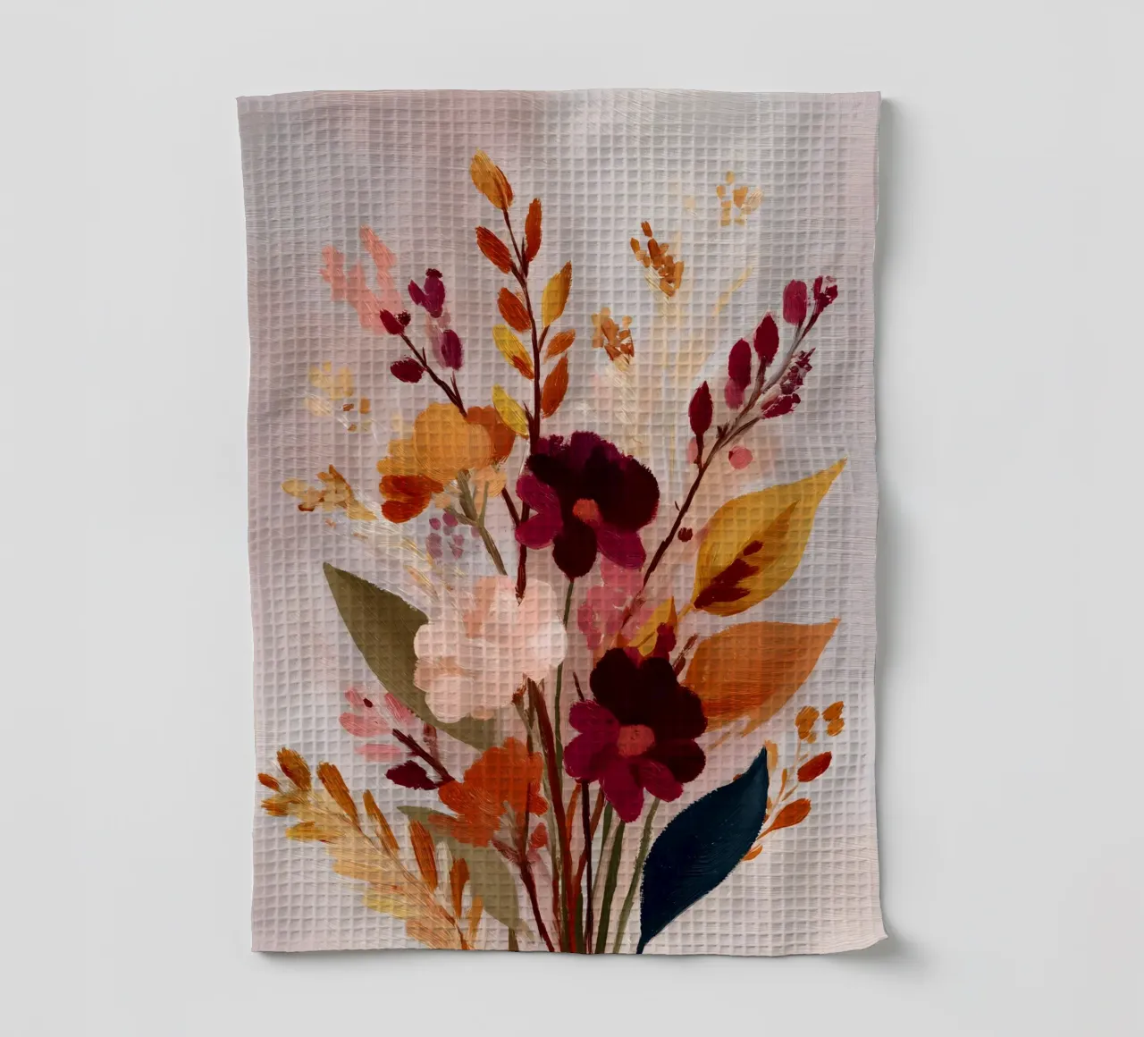 Rustic Autumn Bouquet canovaccio da cucina da Gypsy Galleria
