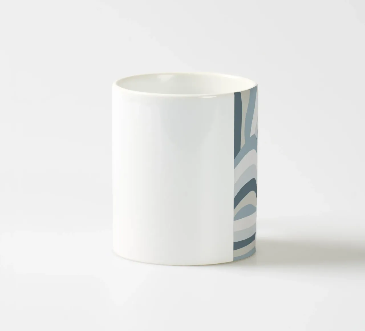 Paesaggio a strisce tazza in ceramica da Little Dean