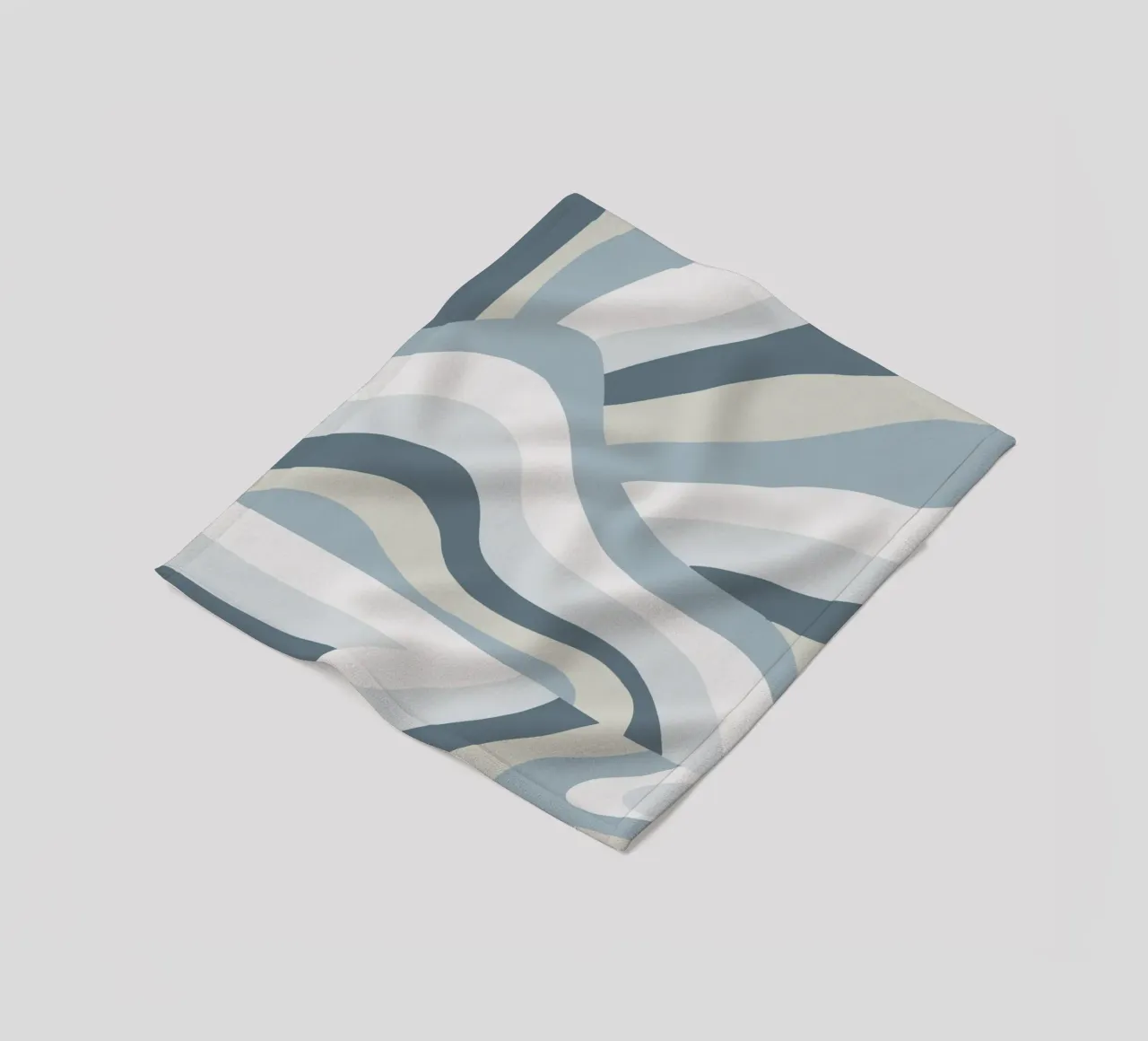 Paesaggio a strisce coperta in pile da Little Dean