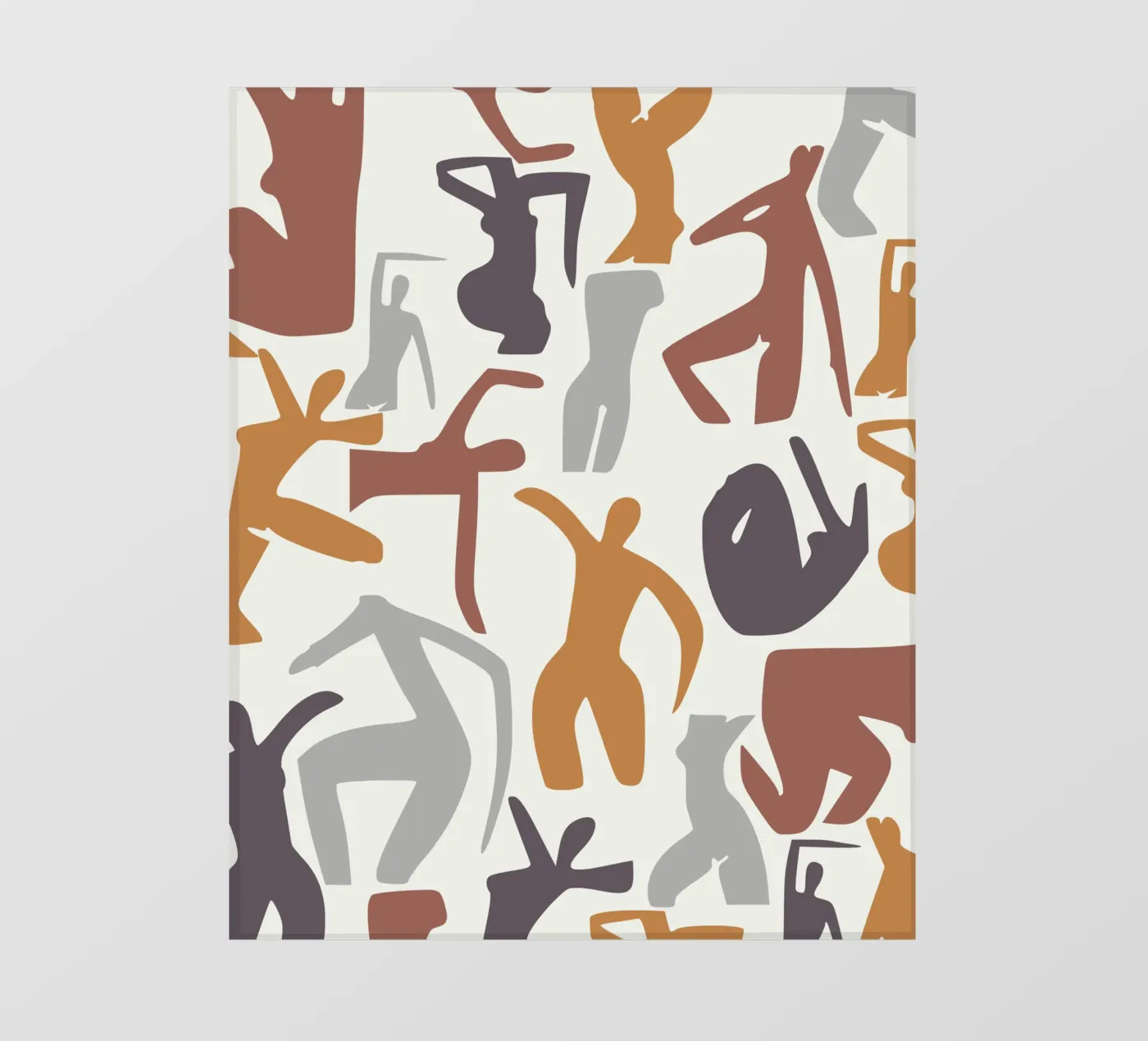 Figurative pattern backlit film by Little Dean