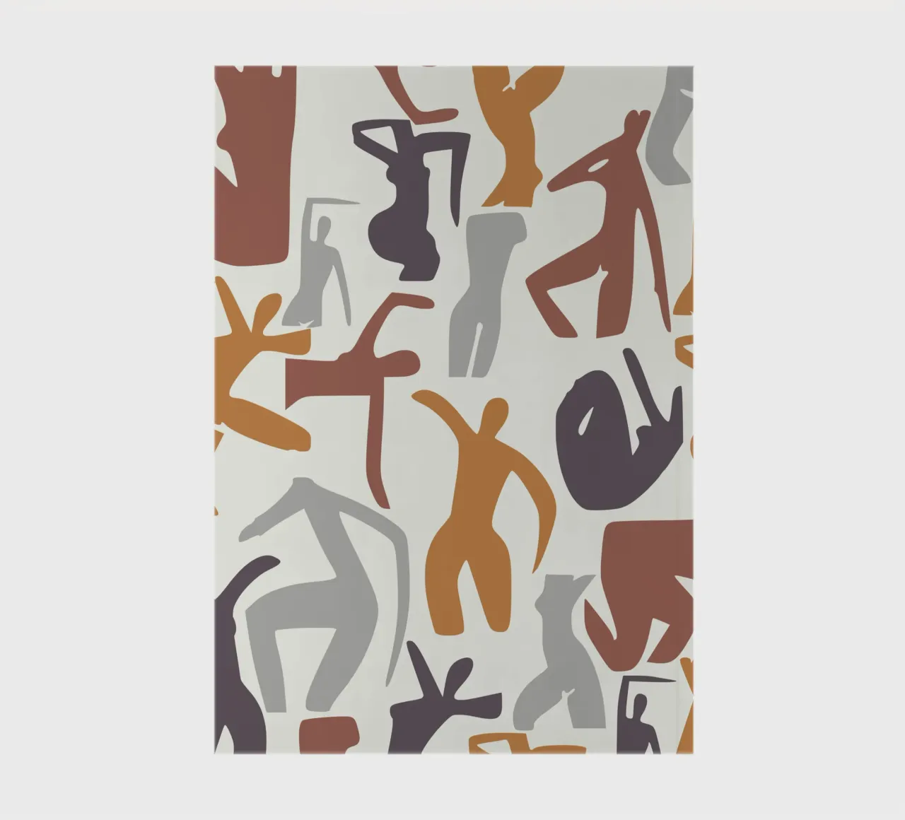 Figurative pattern notebook by Little Dean