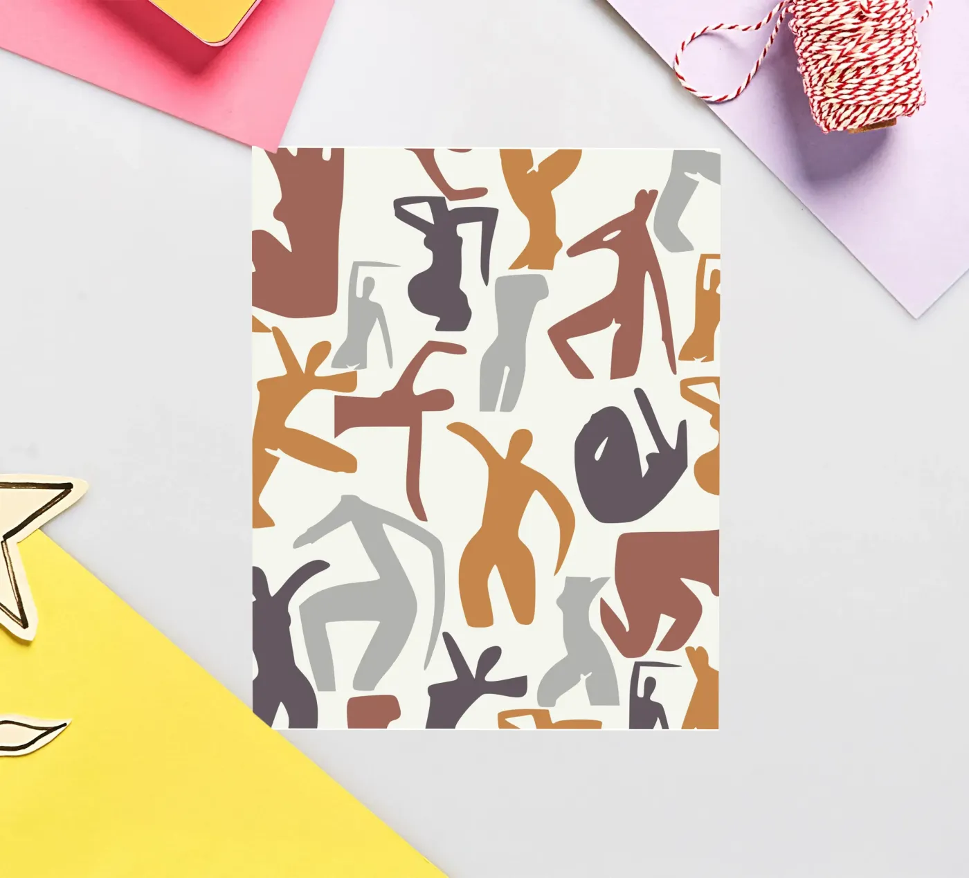 Figurative pattern autocollant de Little Dean