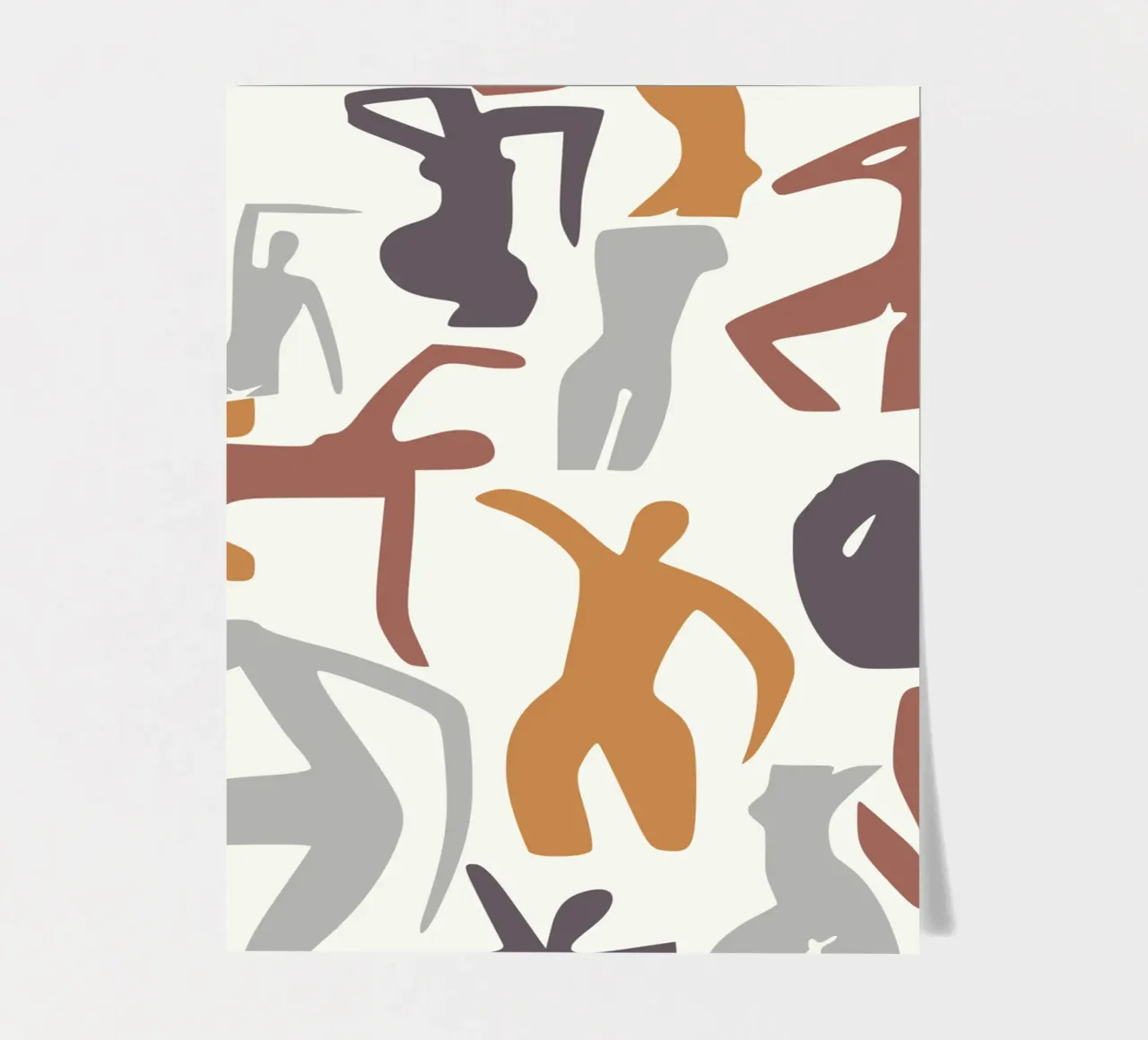 Figurative pattern sticker sheet by Little Dean
