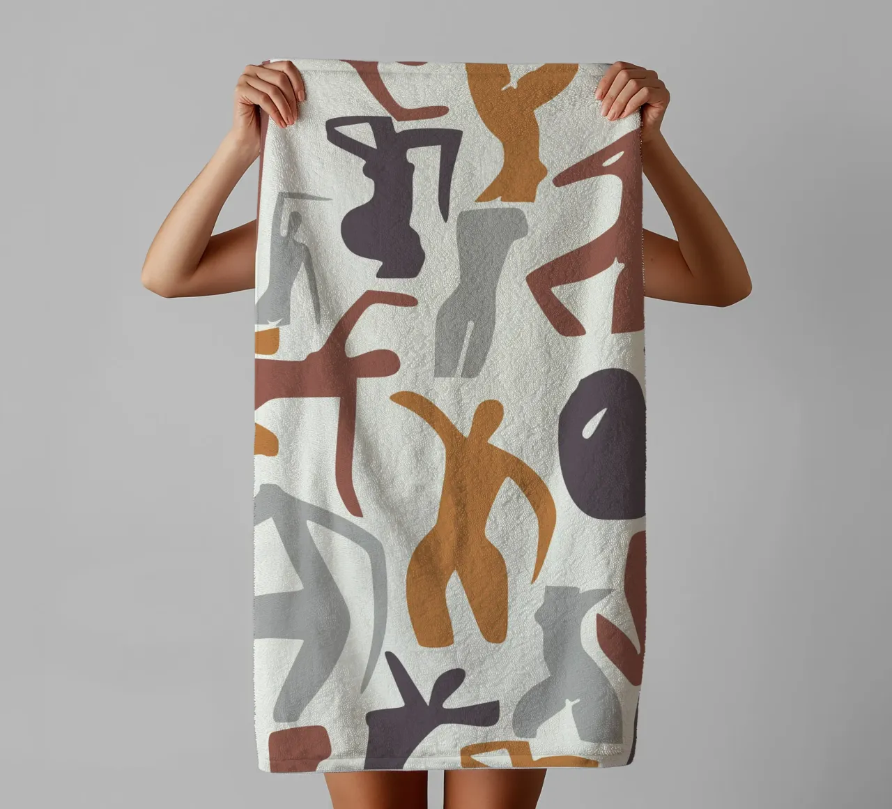 Motif figuratif serviette de bain de Little Dean