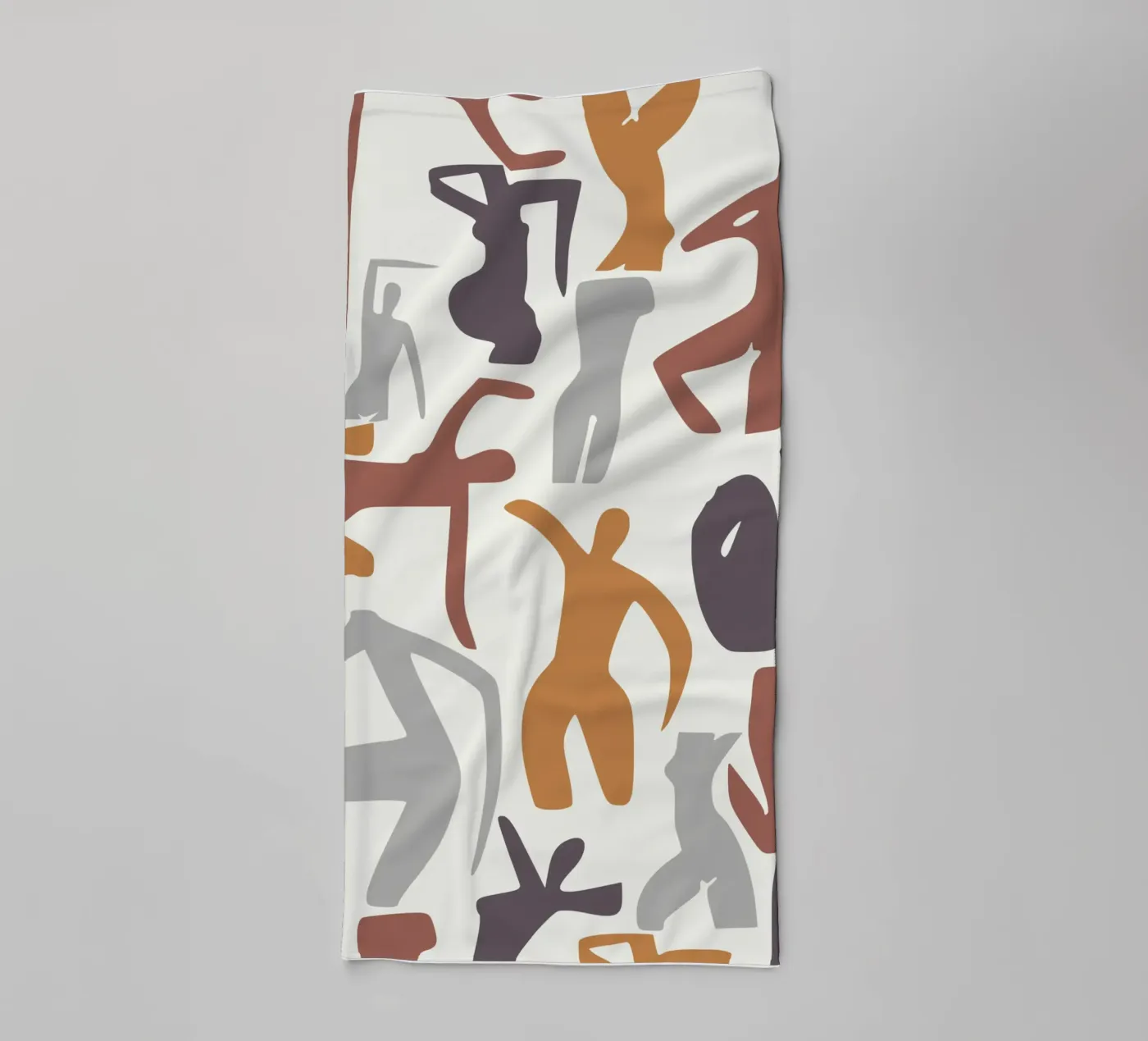 Figuratives Muster Handtuch von Little Dean