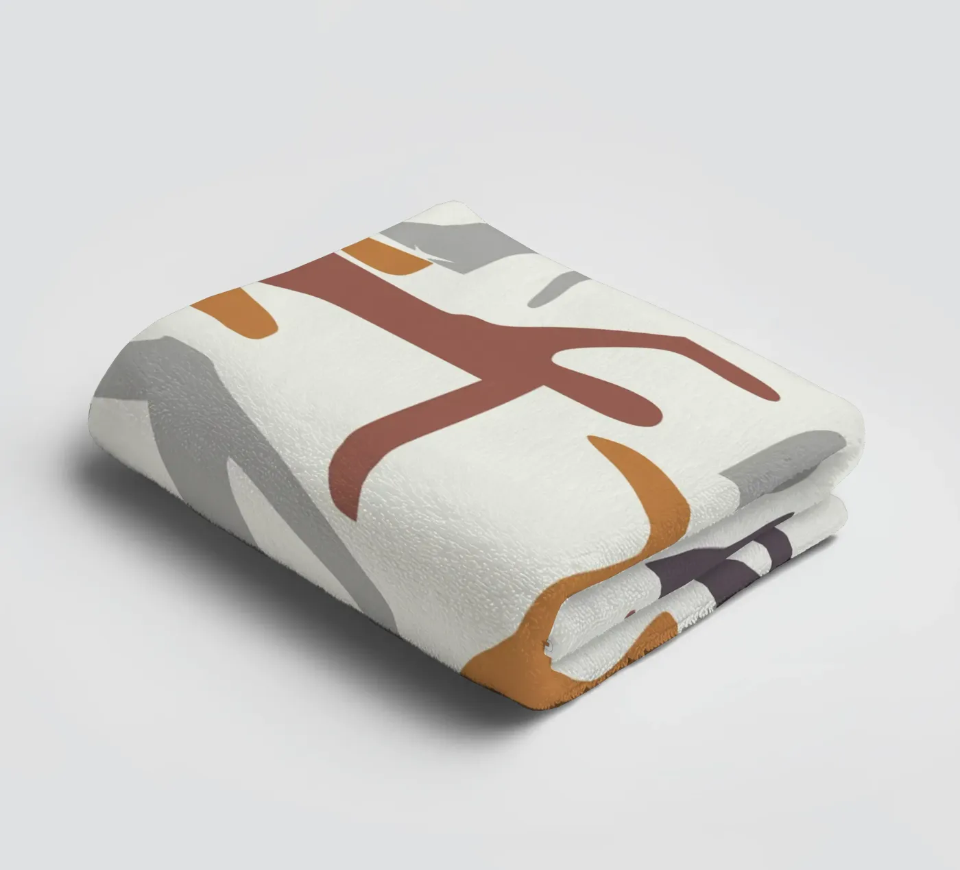 Figuratives Muster Handtuch von Little Dean