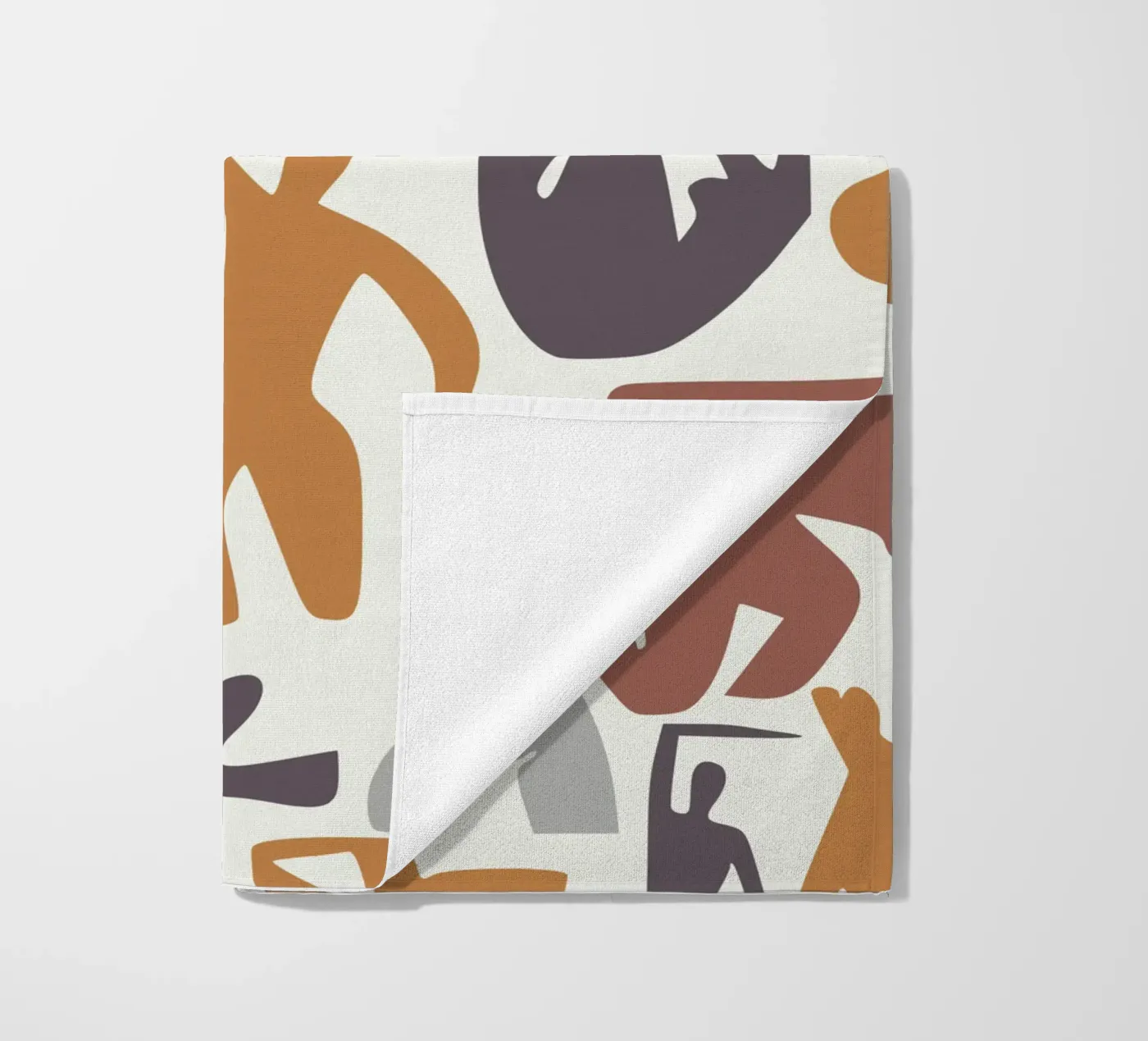 Figuratief patroon strandhanddoek van Little Dean