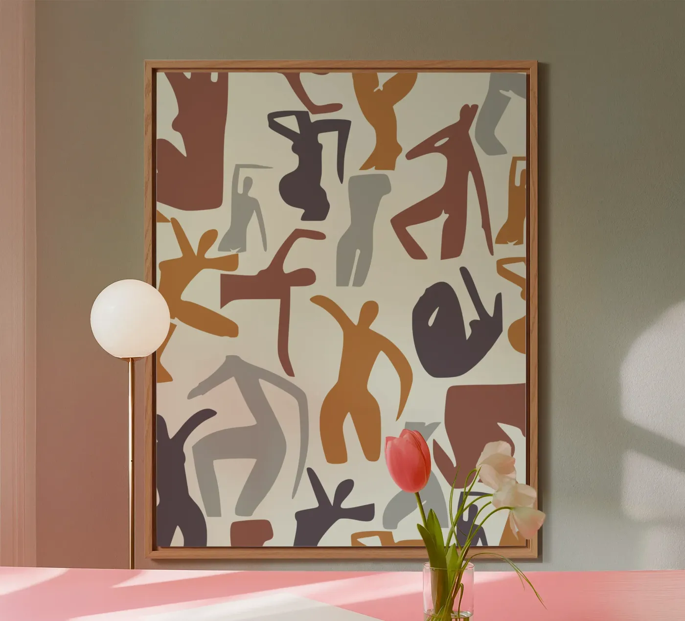 Figuratives Muster Forex-Platte von Little Dean