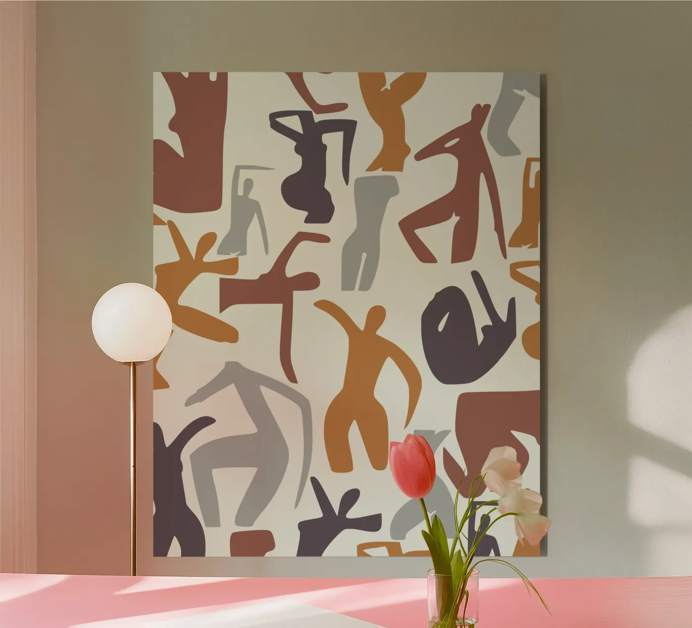 Figuratives Muster Forex-Platte von Little Dean