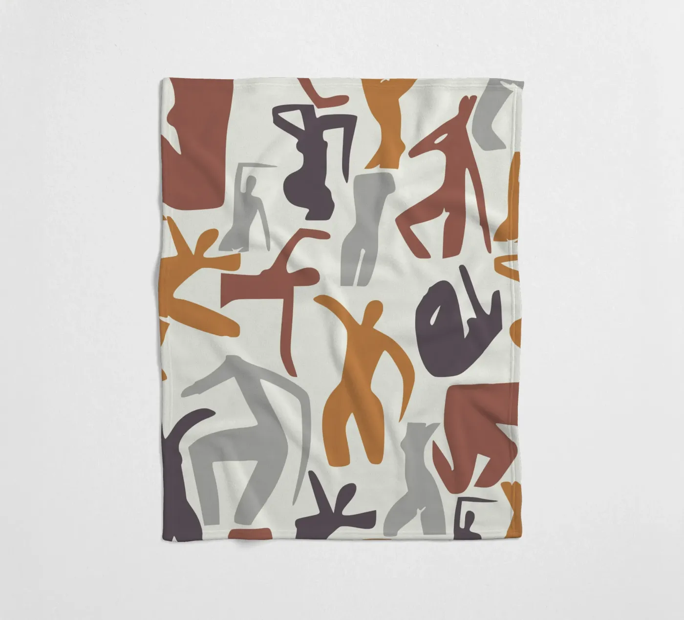 Figurative pattern fleece blanket by Little Dean