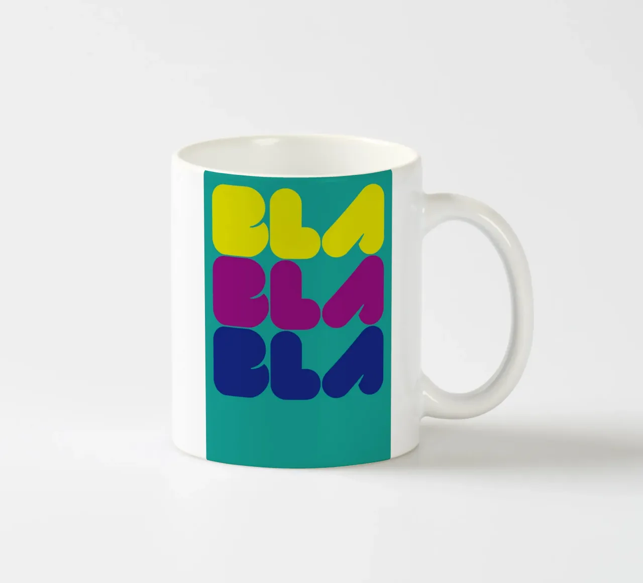 Bla Bla Bla 01 tazza in ceramica da Art Fart