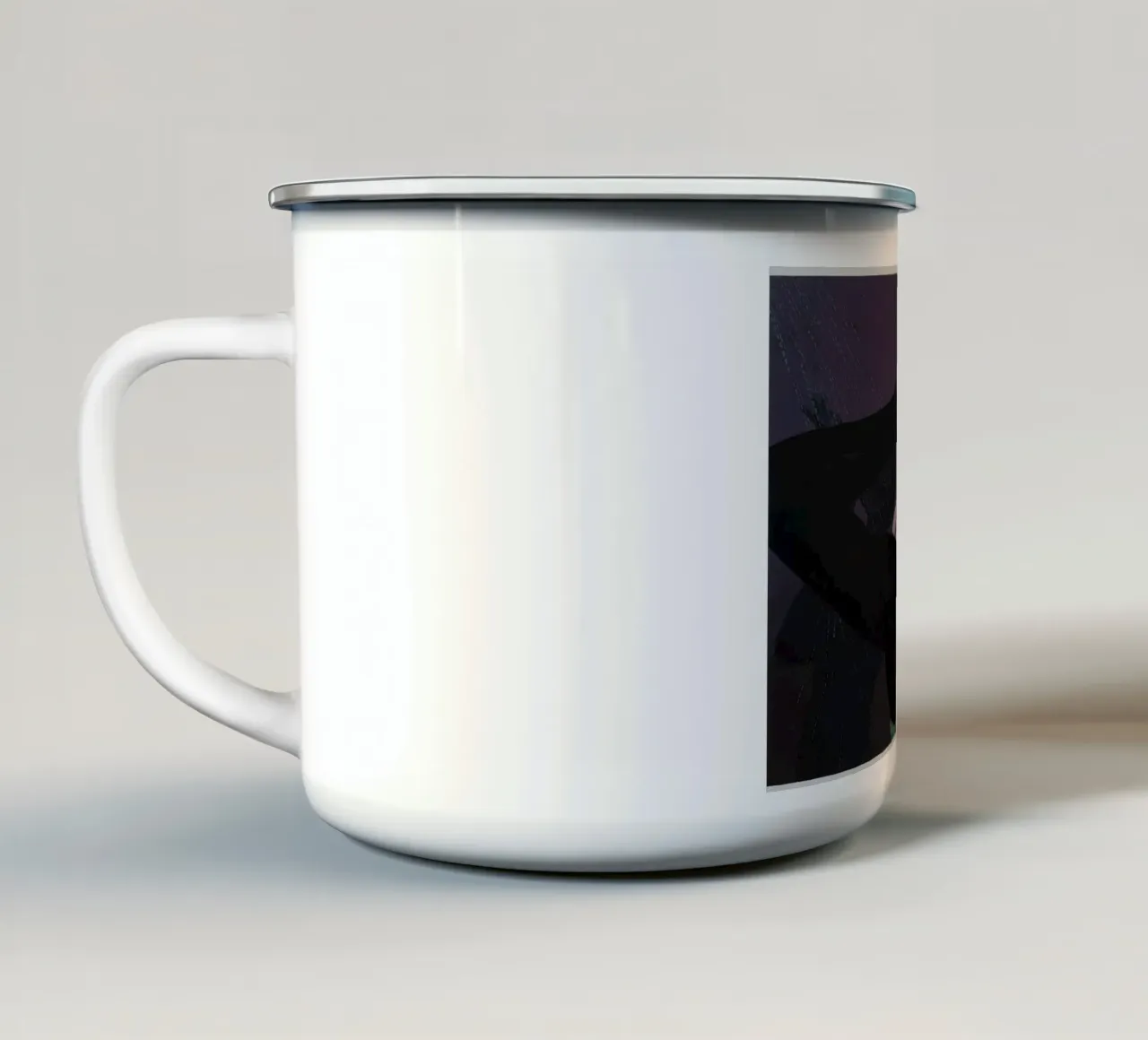 Fuori i bagnanti tazza in smalto da carol shop